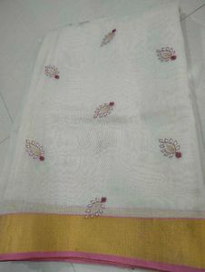 Embroidered Ethnic Saree