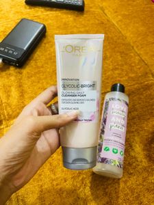 L&#39;Oreal face wash &amp; Love Beauty shampoo