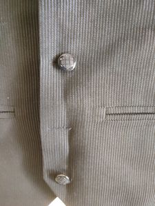 Combo Men Blue Coat Blazer Waistcoat