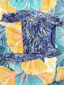 Zudio’s Blue Floral Top