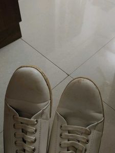 For Sale: Spykar White Shoes (Gently Used)