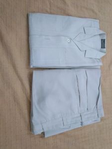 Off White Colour Safari Suit