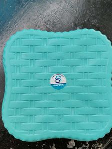 Blue Plastic Stool
