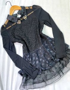 Pinterest Inspired Korean Black Top B