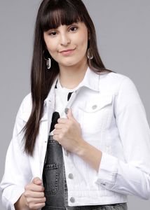 White Denim Jacket