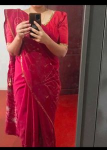 Beutiful Red Saree