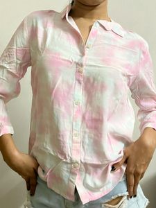 Pink Tie Dye Shirt(New)