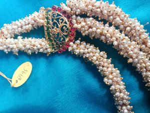 3 Layer Long Moti Nacklace