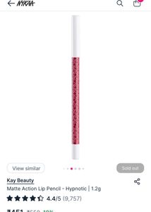 Kay Beauty Lip Liner- Sealed Not Opened