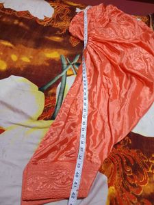 Peach Embroidered Kurta Set