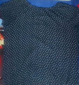 Black Printed Tshirt for Women