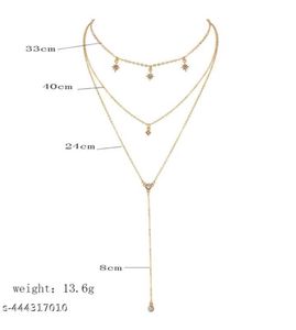 Layered Star Necklace