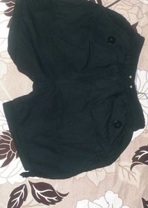 Casual Black Shorts