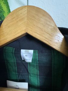 Green Checkered Co-ord Dress