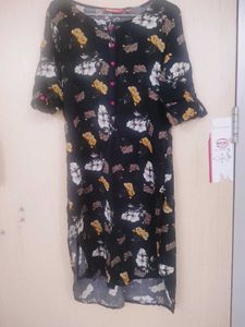 Floral Print Tunic Top