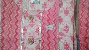 NEW Pink Printed Kurta with Palazzos