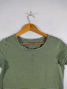 Green Striped Top (Women&#39;s)