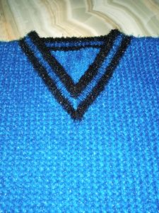 Blue And Black Sweaters Chamkila Wool