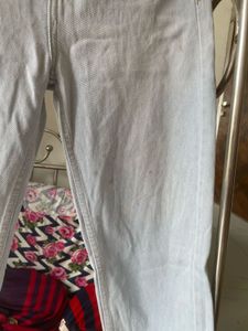 Light Blue Wide Leg Jeans