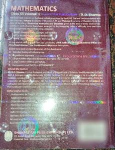 Mathematics Class XII, Vol. 2