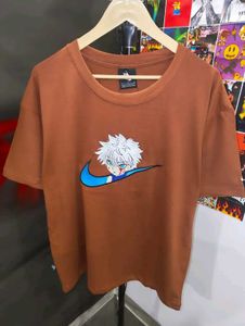 KILLUA EDITION EMBROIDERY UNISEX OVERSIZE TEE 🔥🔥
