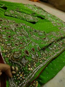 Heavy Saree With Blouse Full Stone Work Sare 🔥