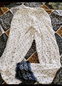 Blue Printed Kurta Set