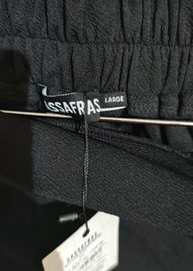 Black Trouser Wide Leg