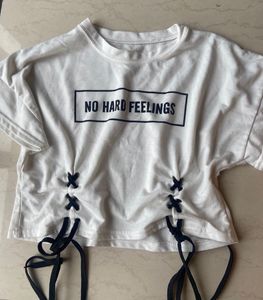 Lace up graphic pinterest tshirt