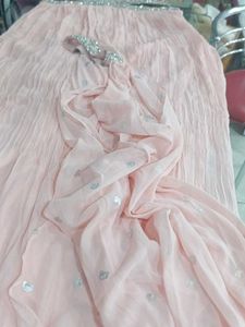 Peach Lehenga Choli