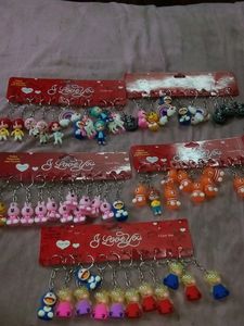 Set Of Five Dozen Keychains- Total 60 Pieces...