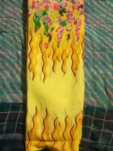 Sale 2 Combo Saree Yellow And Pink