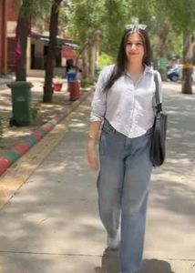 Stripped Crop Trendy Shirt