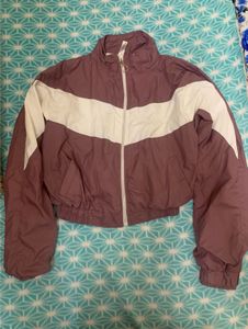 Winter Sale 🩷Stylish Mauve & White Jacket