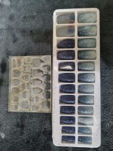 Pretty Glittery Nail Press-ons!!(With Tape)