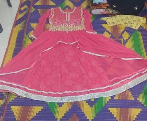 Heavy Net Gown With So Much Flair