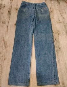 Wide Leg Denim Jeans
