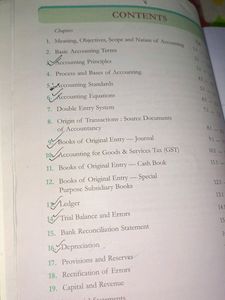 Accountancy Book Class XI