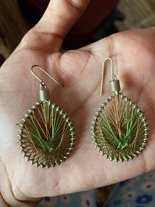 Handmade Peacock Earrings
