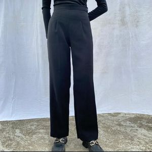 Black Korean Trousers