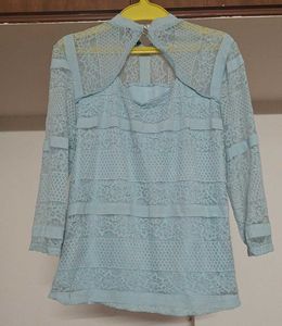Beautiful Pastel Lace Top