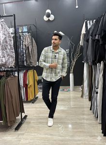 Men's Checkered Casual Shirt