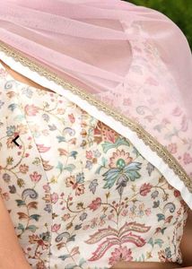 Off White Lehenga Choli Set