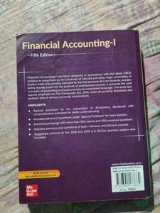 Financial Accounting-I, Fifth Edition