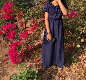 Navey Blue Maxi Dress