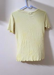 Bare Denim Yellow Tshirt