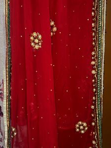Red BRIDAL (DULHAN) Dupatta