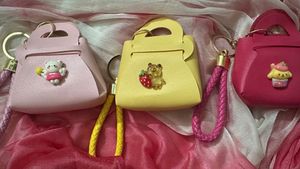 Cute keychain Pouch