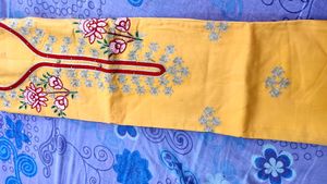 Yellow Suit Fabric