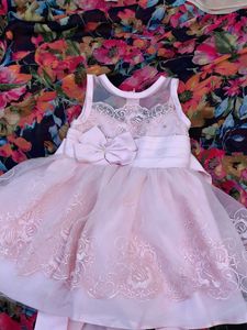 Elegant Pink Dress for Girls